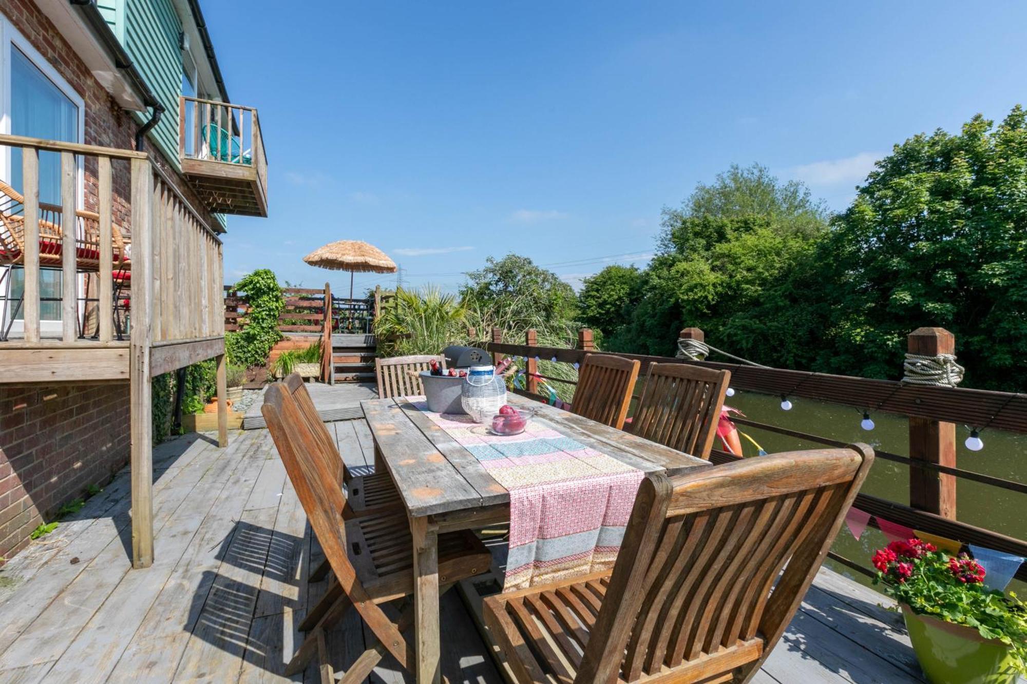 Riverside Escape Iden Rye Vila Exterior foto